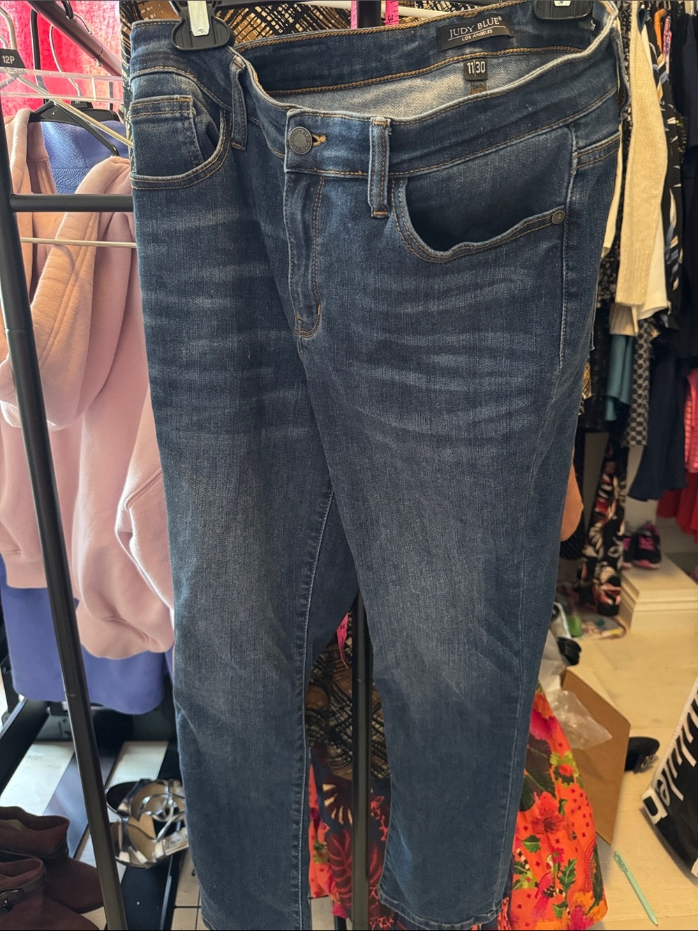 Judy Blue Capri Fit Slim Jeans size 11/30
